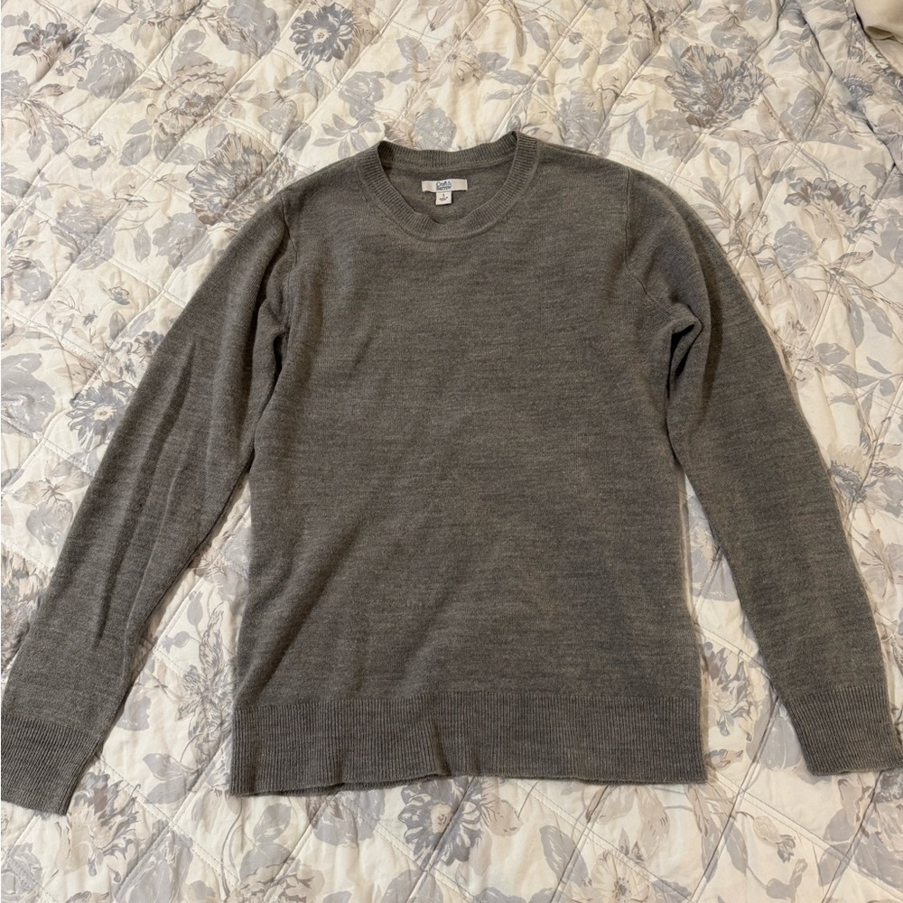 Croft & Barrow Women's Gray Crewneck Sweater